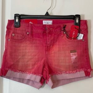 NWT Red Jean Shorts Size 3/26 from Macys!